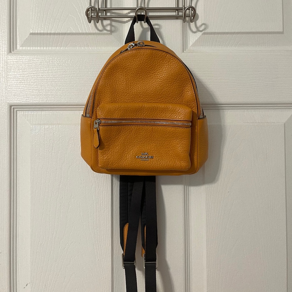 NEVER USED Coach mini backpack